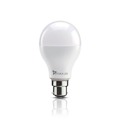 White Round Shape Light Bulb Dob Type Led Bulb  Body Material: Aluminum