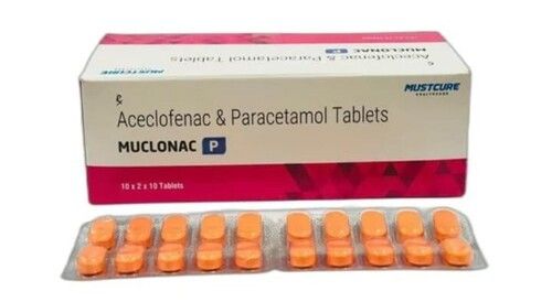 Muclonac P (Aceclofenac Paracetamol Tablets)