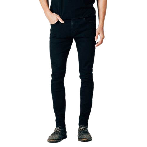 Casual Wear Plain Denim Jeans For Men