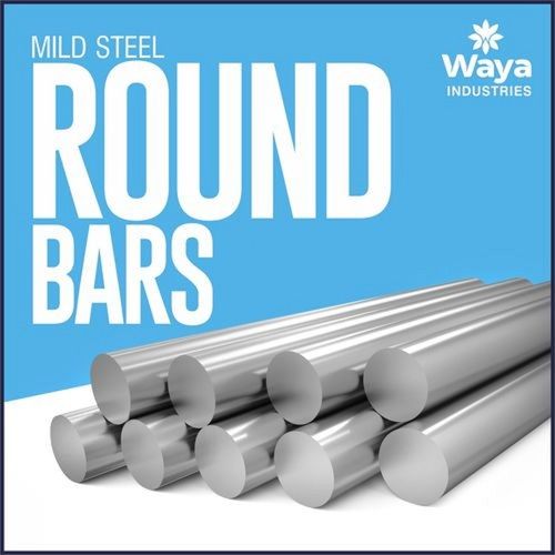 6 To 1000 Mm Od Size Mild Steel (Ms) Round Bar Application: Construction