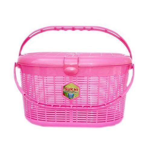 Multi Color Good Quality Royal Finishing Shoppe Basket 