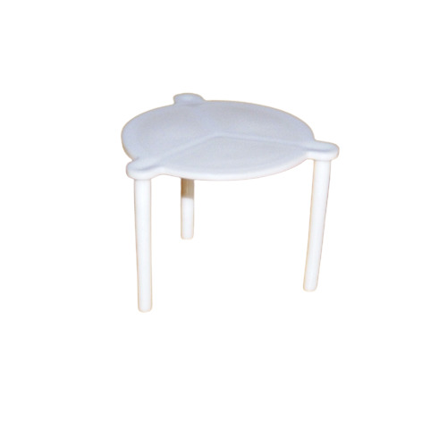 Round Plastic Pizza Saver Stand - Color: White