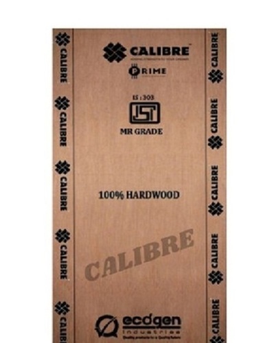 Hardwood 4 Ply Boards Plywood - 8x4 Feet, Termite and Moisture Resistant, Wear Resistant, E1 Glue, 8% Moisture Content, Ideal for Indoor Furniture