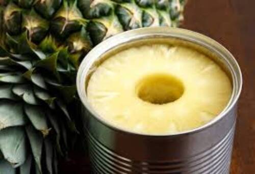 Rich Sour Taste Canned Pineapple