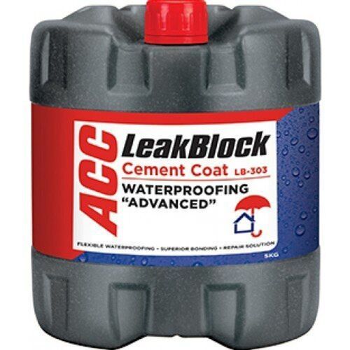 Acc Leakblock Cement Coat Plasters And Concrete Chloride Free 