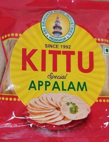 Nominal Rates, Strong Taste and Pungent Aroma, Crunchy Special Appalam Papad