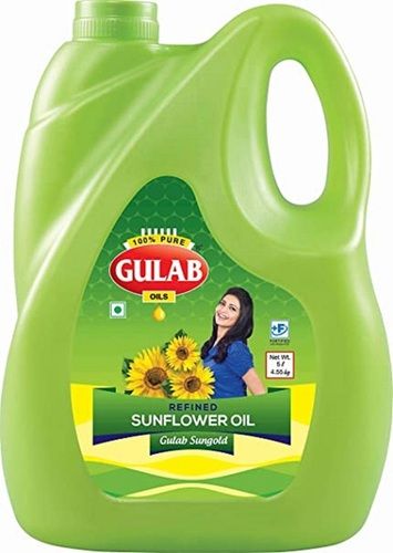 Fresh And Natural Healthy Chemical Free Refined Sunflower Oil,5 Liter
