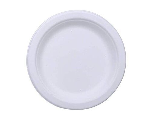 Eco Friendly And High Design White Paper Sugarcane Bagasse Biodegradable Plates Application: Serving Food