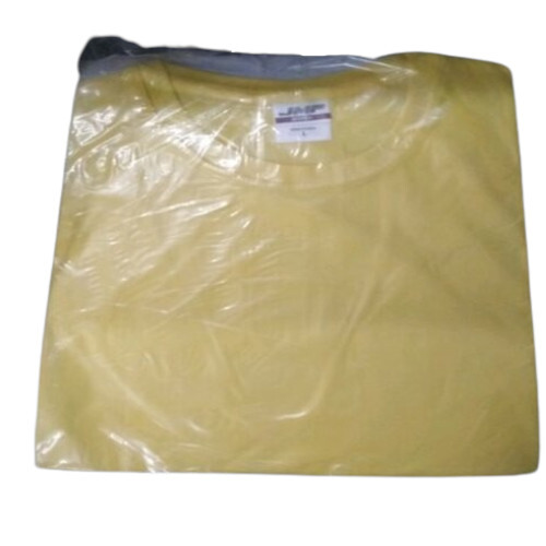 Cotton Yellow O-Neck Half Sleeve T-Shirt - Sizes S to XXL High Comfort Ethically Made Timeless Wardrobe Staple