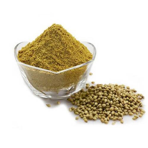 Aromatic Flavor Dried Blended Natural Processed Green Coriander Powder Grade: A Grade