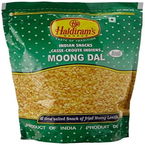 Made With All Natural Ingredients Lightweight Snacks Haldiram Moong Dal,400gm 