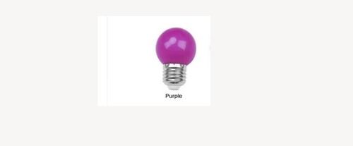 Energy Efficient Long Life Span Round Shape Purple Led Bulb (0.5 Watt)