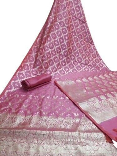 Cotton Silk Banarasi Saree For Ladies