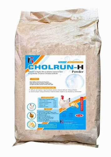 Cholrun-H Herbal Choline And Biotin Mix Powder For Poultry Feed Supplement Efficacy: Promote Growth