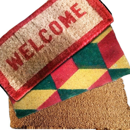 Assorted Design Fully Coir Door Mats For Home And Shops