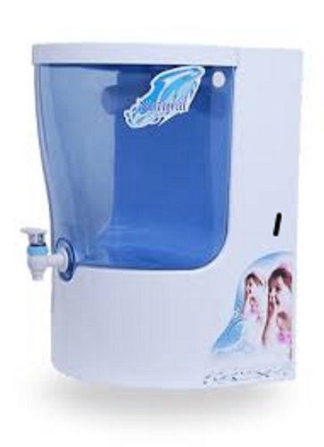 Water Purifier - Plastic, 8 Liter Storage Capacity | UV Light Technology, Wall Mounted, Removes Impurities and Microorganisms, Prevents Waterborne Diseases
