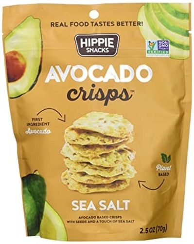 Crispy And Crunchy Delicious Taste Gluten Free Hippie Snacks Avocado Crisps