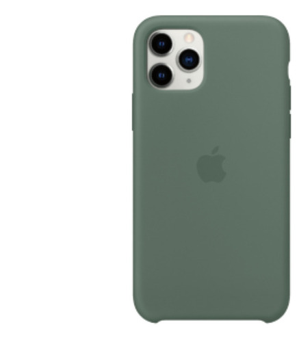 High Quality And Durable Silicon Rubber Mobile Back Covers - Dark Green Rectangle Design | Protective Case and Screen Protector, Smooth Surface