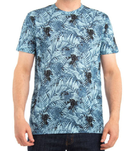 Comfortable Round Neck Short Sleeves Cotton Printed Casual T Shirt For Men 