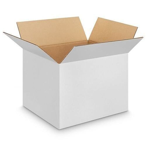 White Food And Beverage Packaging And Shipping Corrugated Box