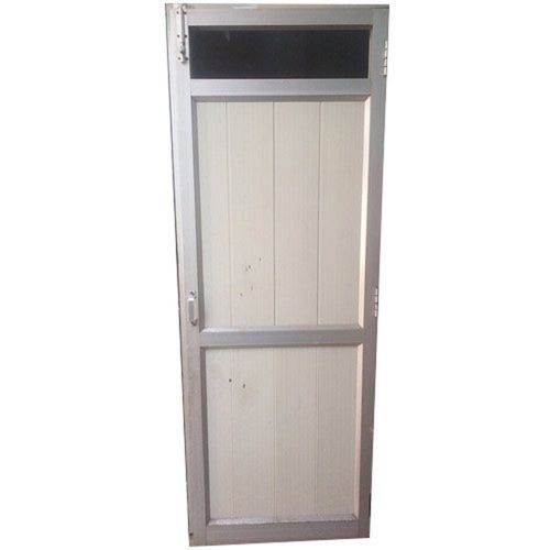 Brown Heavy Duty And Scratch Proof Aluminum Entrance Door For Industrial Usage