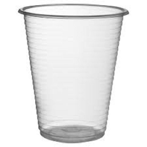 Light Weight And Transparent Plastic Round Disposable Glass For Multipurpose Uses