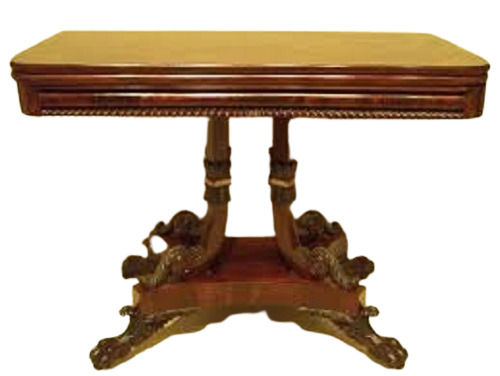 Machine Made Easy To Clean Termites Free And Polished Finish Rectangular Wooden Table