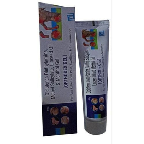 Diclofenac Diethylamine Methyl Salicylate Linseed Oil Menthol Orthodex Gel  Application: For Fast Relief From Pain