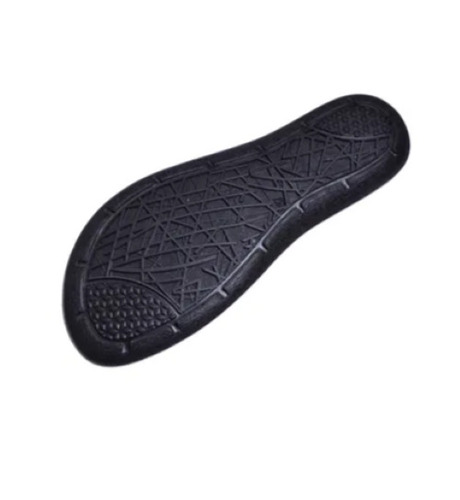 काले रंग के वाटरप्रूफ और आरामदायक रबर शू सोल