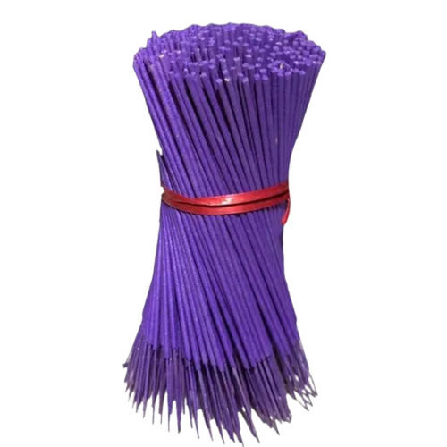 Purple 9 Inches, 25 Minutes Burning Time Floral Fragrance Aromatic Incense Stick 