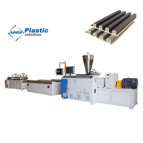 Automatic Wpc Louver Panel Making Machine With 1 Year Of Warranty