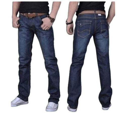 Skin Friendly Mens Blue Denim Jeans