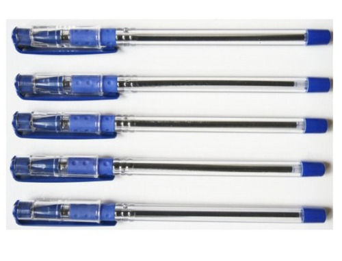 Light Weight 0.7Mm Size Plastic Body Material Blue Ball Cello Soft Tip Pen For Smooth Writings 