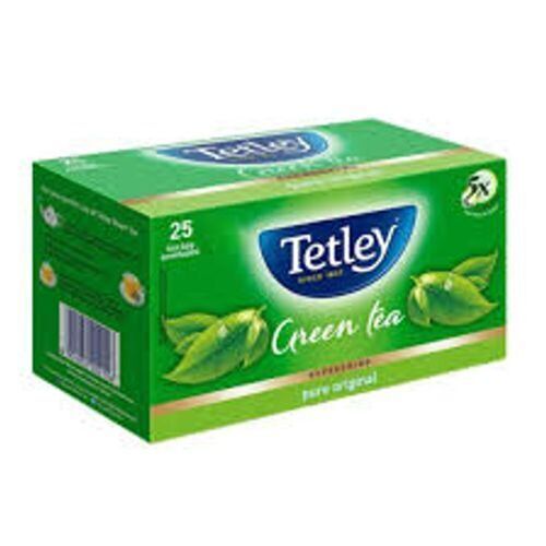100% Plastic-Free And Staple-Free Pure And Classic Tetley Green Tea, 25 Tea Bag