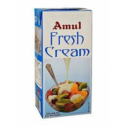 Origial Flavor Skimmed Milk Amul Fresh And Pure Cream ,250 Ml Tetra Pack 