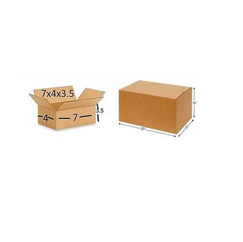 Square And Rectangular Corrugated Paper Packaging Boxes