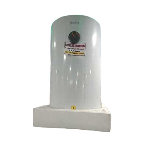 Haier Water Heater Geyser - Metal, 517x370x391 mm, White | 25 L Capacity, 5 Star Energy Rating, Freestanding Design, 10 Bar Pressure