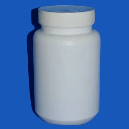 36 X 52mm, Durable Long Lasting Round Flip-Top Cap White Plastic Capsule Container