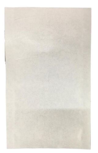White Paper Gloves Plain Pouches For Packaging Usage, 130 Mm X 219 Mm