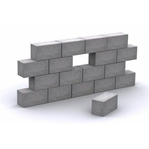 Cement Block For Side Wall Usage, Heat Resistant And Grey Color, 10-12% Moisture 