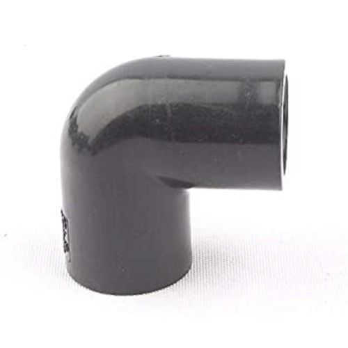 Leak Proof Lightweight And Long Durable Black 90 Degree PVC Pipe Elbow 