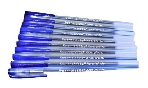 स्मूथ राइटिंग के लिए एक पॉइंट आरामदायक ग्रिप और हल्के वज़न का प्लास्टिक बॉल पेन बनाएं