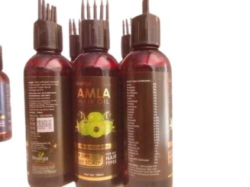 100% Pure And Natural Blessings Amla Hair Oil For All Hair Types