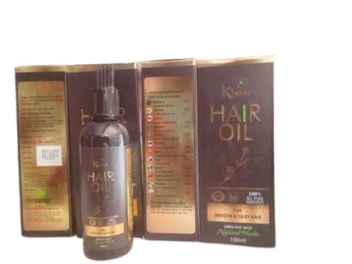All Pure Ingredients Enriched With Natural Herbs Kinaya Hair Oil For Smooth And Silky Hair 100ML