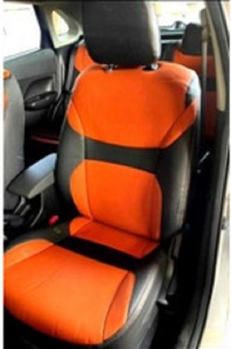 Orange and black on sale seat covers