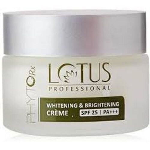  Glowing , Whitening And Brightening Skin Lotus Face Cream  Ingredients: Herbal