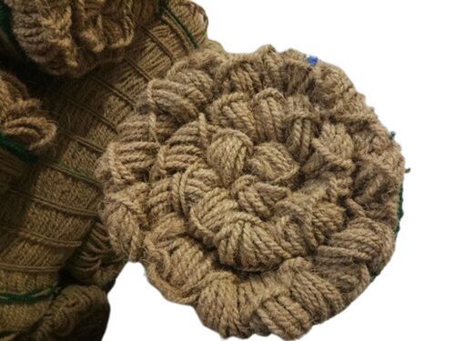 Natural Brown 50 M Long And 10 Mm Thick Premium Twisted Durable Jute Rope