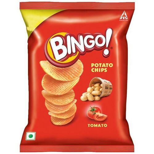 100% Vegetarian Best Quality Crispy , Crunchy Bingo Potato Chips