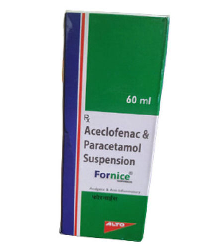 Aceclofenac & Paracetamol Suspension Syrup Pack Of 60 Ml 