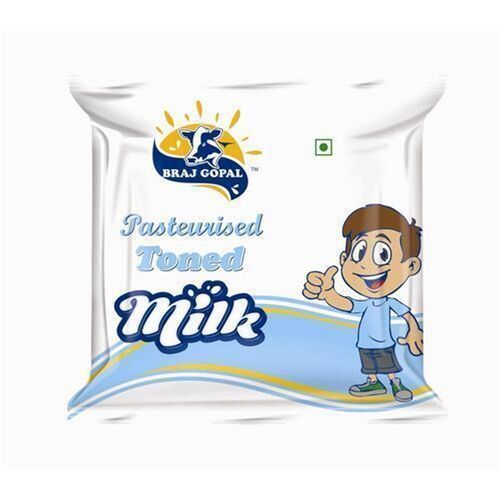 Premium Fresh Vaccum Packed Raw Processed Brajgopal Pasteurised Toned Milk 